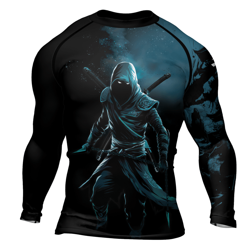 Rashninja Ninja Mastery Men's Long Sleeve Rash Guard | Fightwear