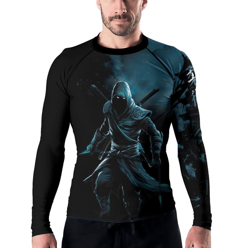 Rashninja Ninja Mastery Men's Long Sleeve Rash Guard | Fightwear