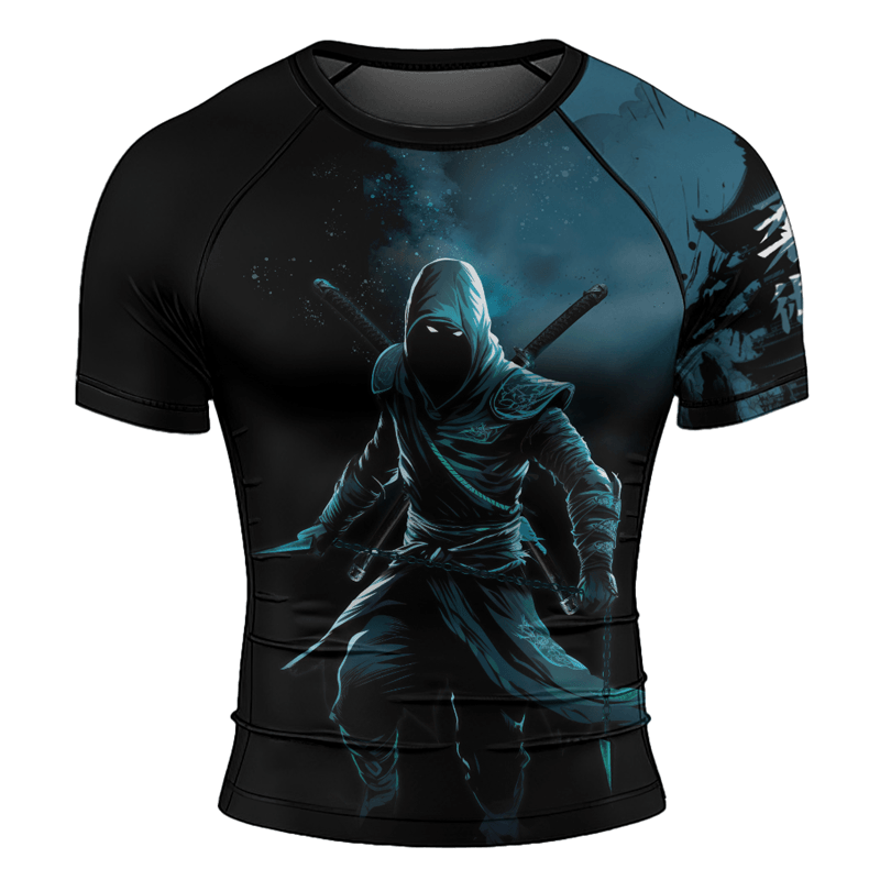 Rashninja Ninja Mastery Men's Short Sleeve Rash Guard | FIghtwear