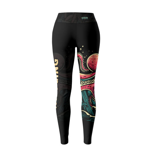 Rashninja Octopus Ramen Glow Women's Leggings