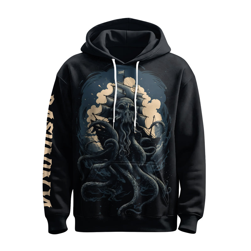 Rashninja Ocean’s Octopus AOP Hoodie | Jiu Jitsu Octopus Hoodie