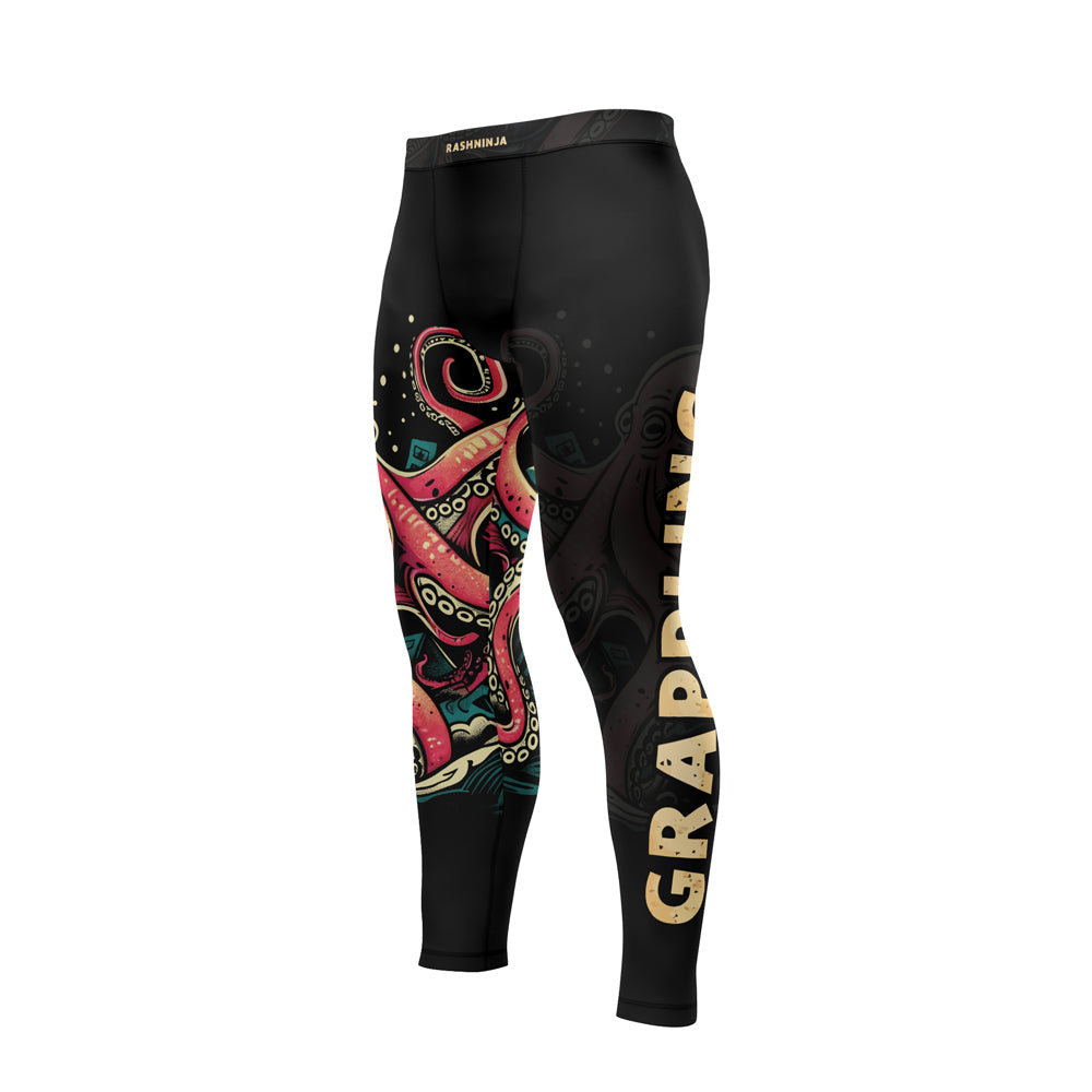Rashninja Octopus Ramen Glow Men's Spats