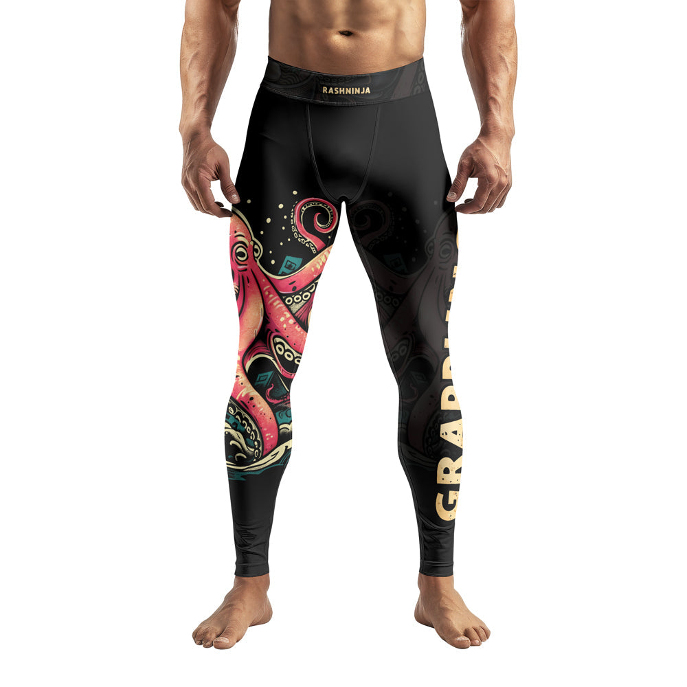 Rashninja Octopus Ramen Glow Men's Spats