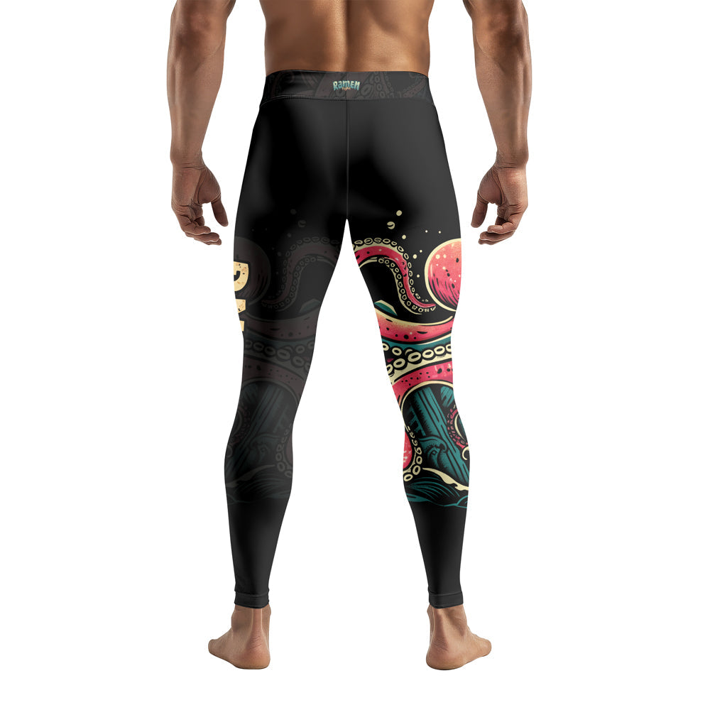 Rashninja Octopus Ramen Glow Men's Spats