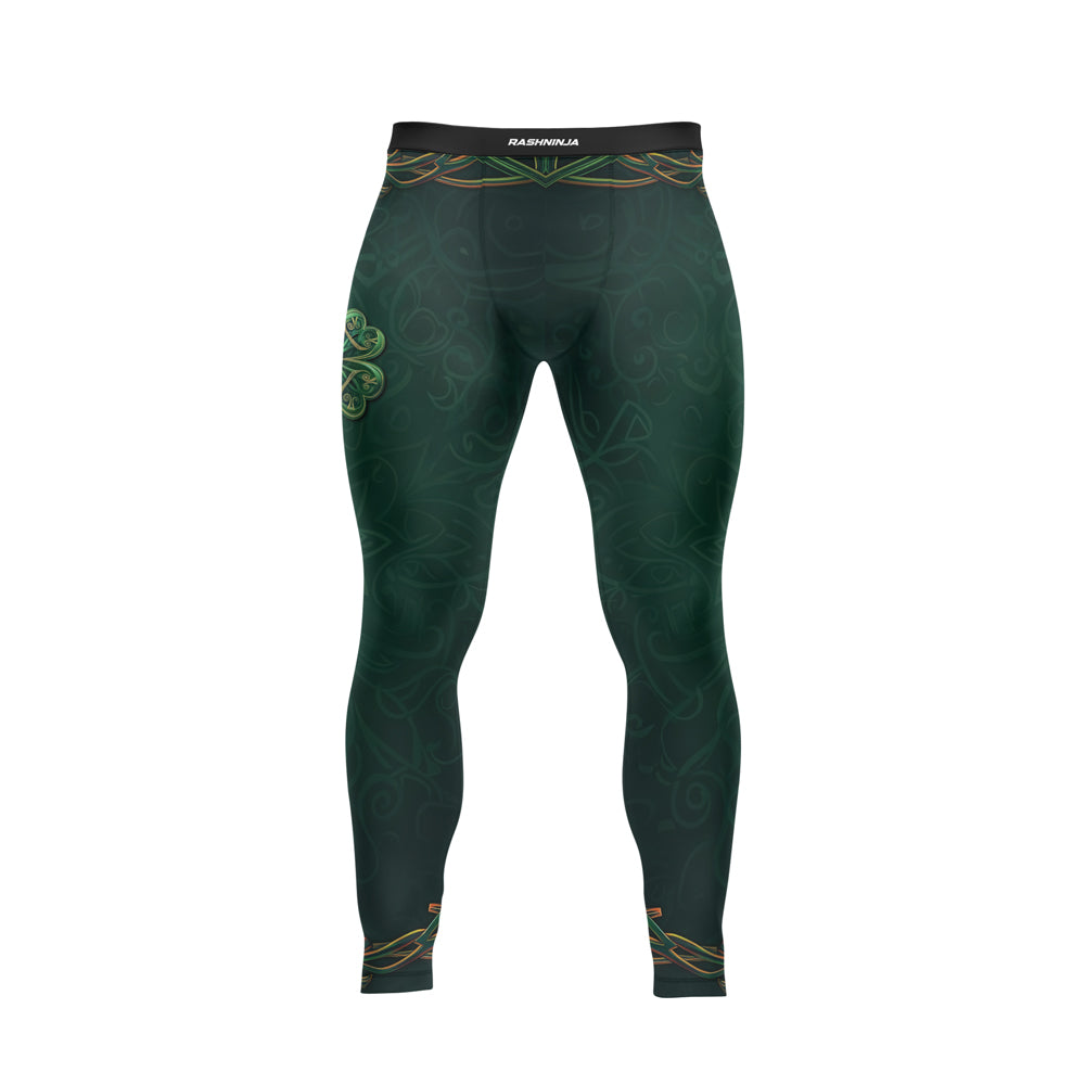 Rashninja Irish Golden Shamrock Men's Spats