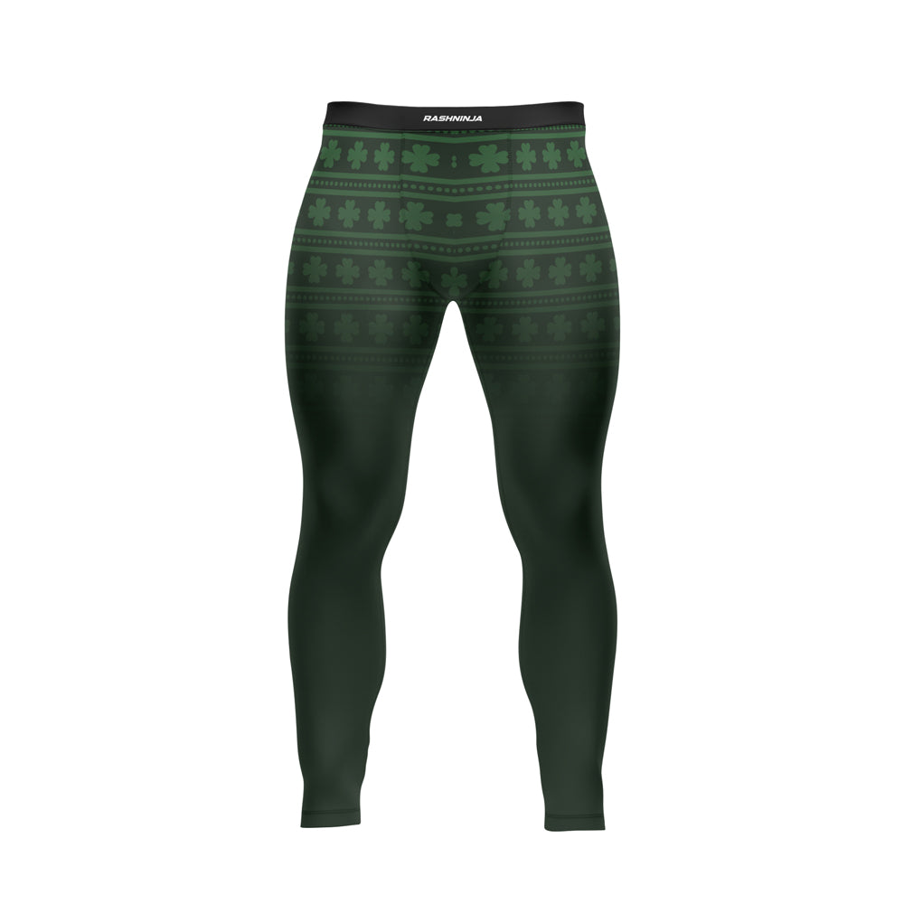 Rashninja Fighting Irish Leprechaun Fist Men's Spats