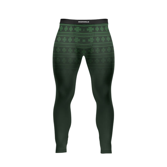 Rashninja Fighting Irish Leprechaun Fist Men's Spats