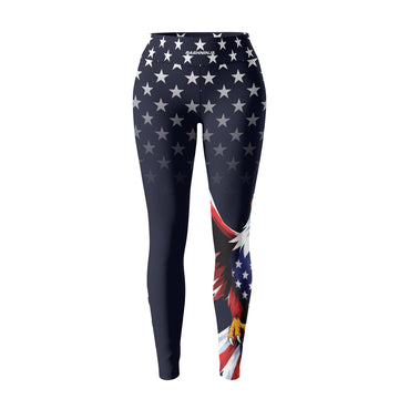 Rashninja American Patriot Eagle Women's Leggings