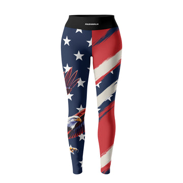 Rashninja Patriot Soaring Eagle Women's Leggings