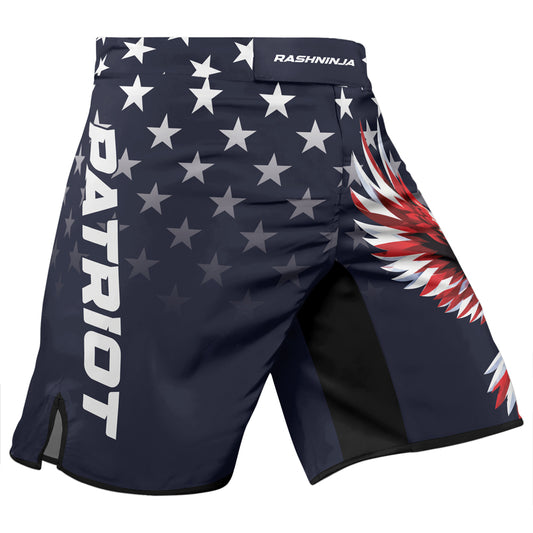 Rashninja American Patriot Eagle Men's Fight Shorts