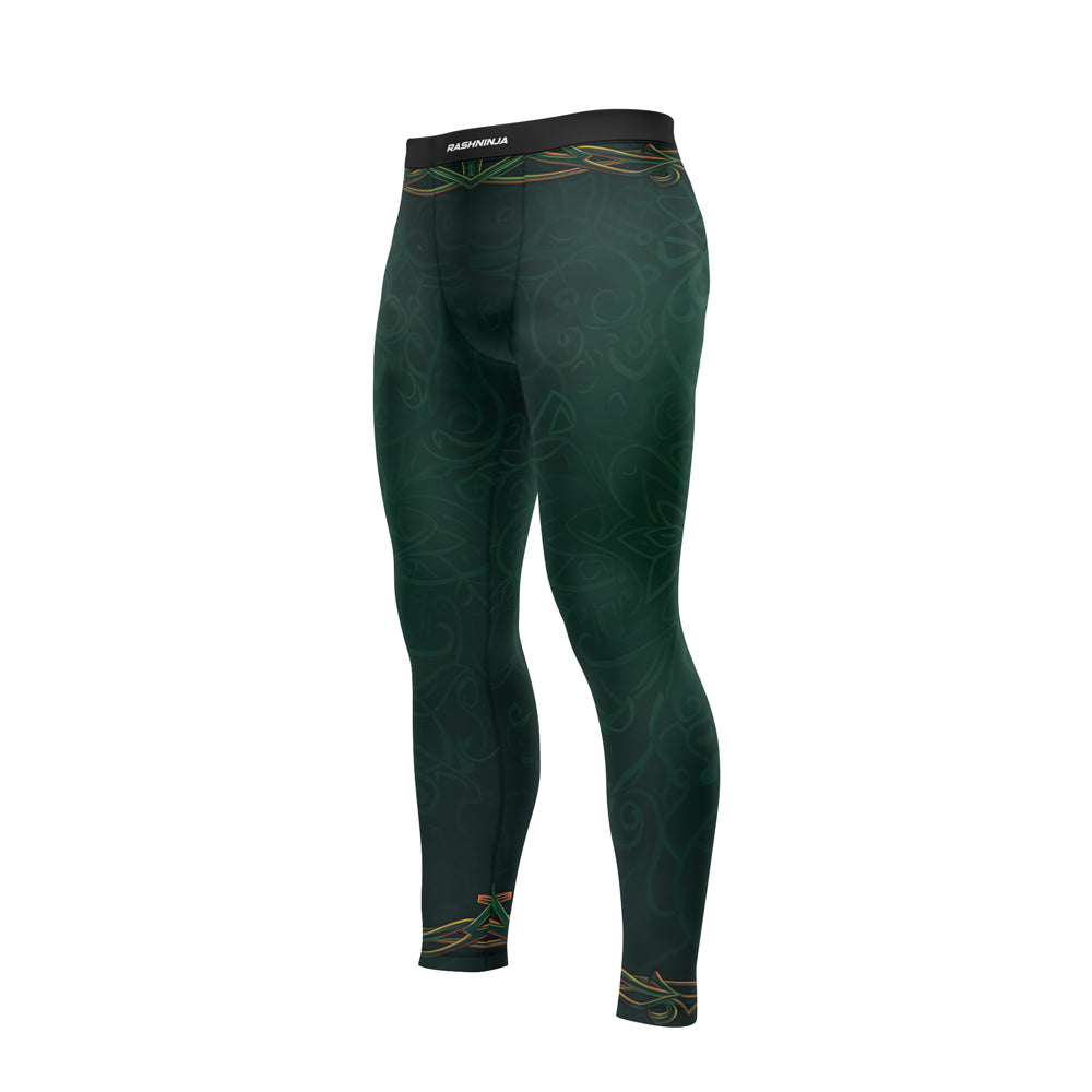 Rashninja Irish Golden Shamrock Men's Spats
