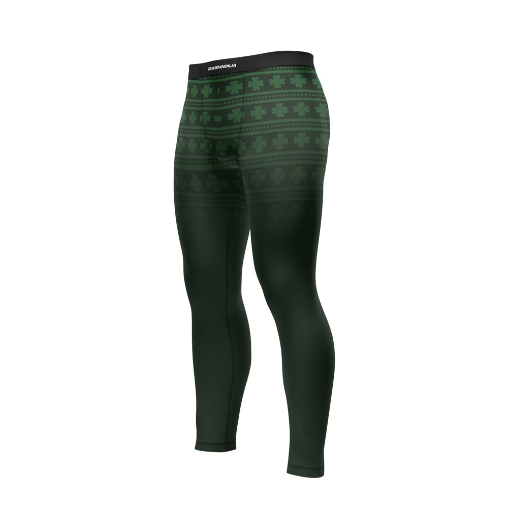 Rashninja Fighting Irish Leprechaun Fist Men's Spats