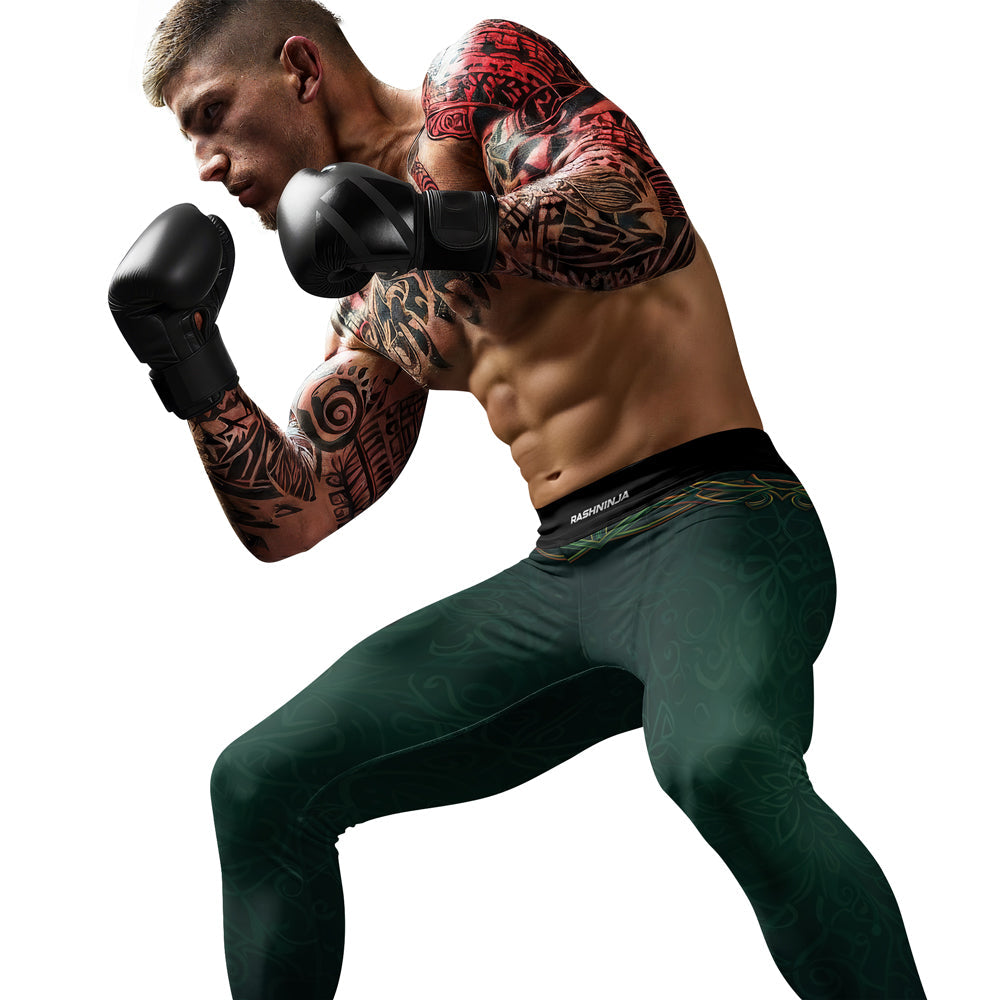 Rashninja Irish Golden Shamrock Men's Spats