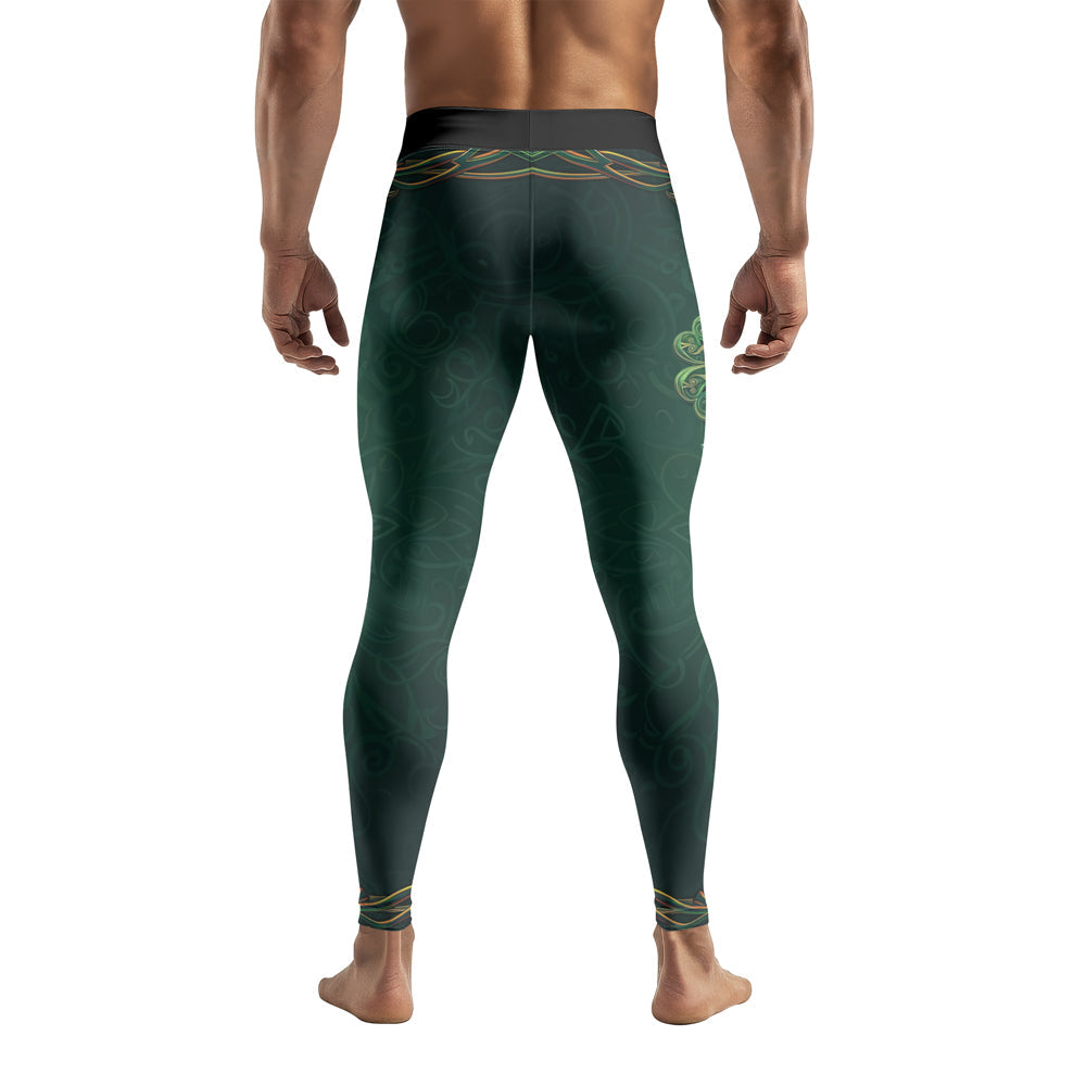 Rashninja Irish Golden Shamrock Men's Spats