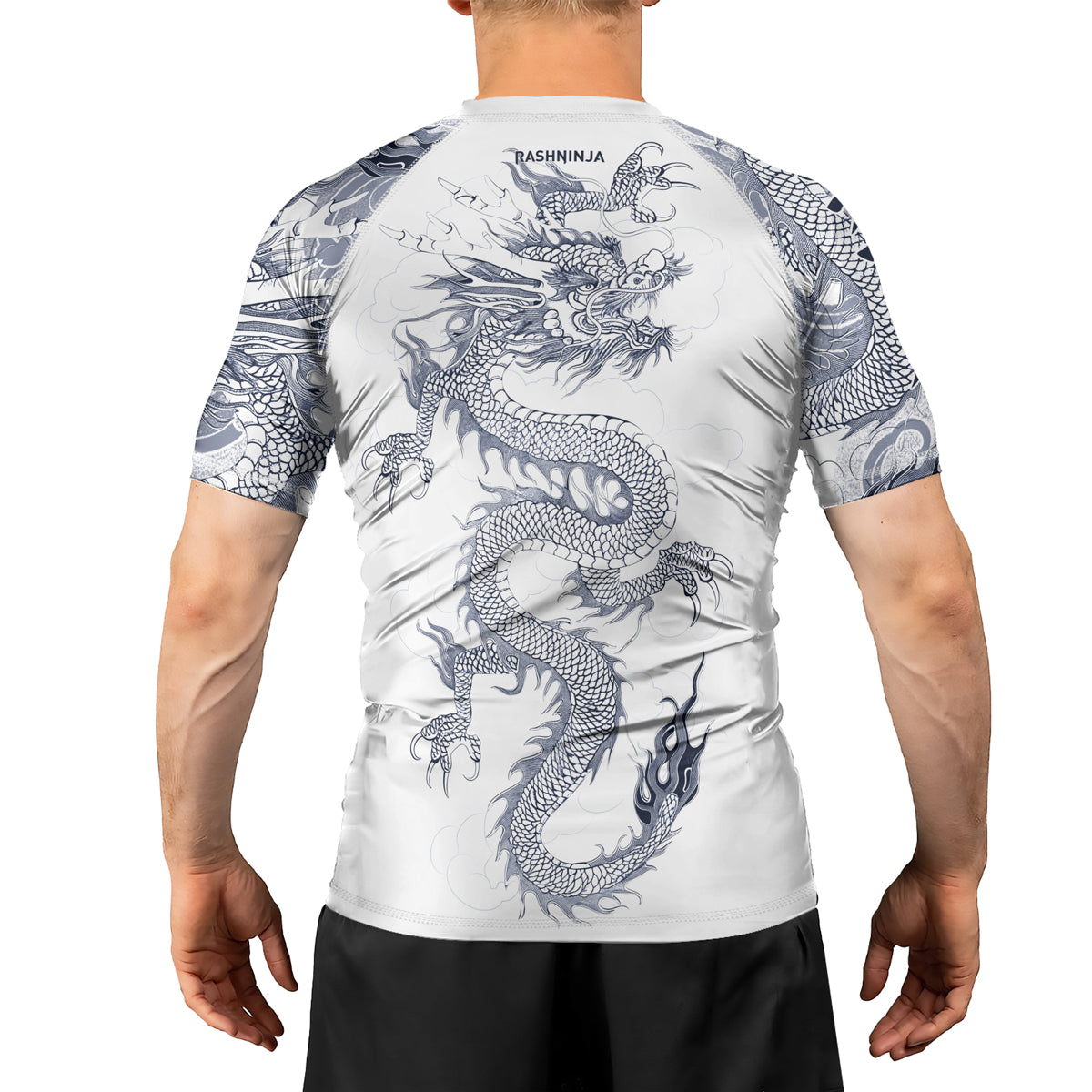 Ember Raign Rashninja Dragon Ember Reign Men's Short Sleeve Rash Guard
