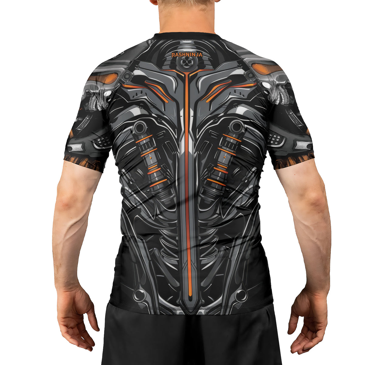 Road Rash Armor Rashninja Cyber Armor Vanguard Men's Short Sleeve Rash Guard