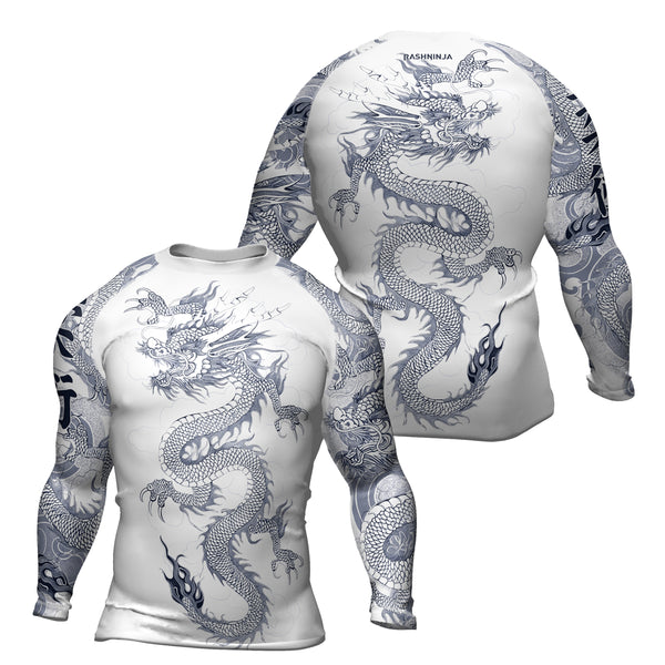 Rashninja Dragon Ember Reign Men's Short Sleeve Rash Guard