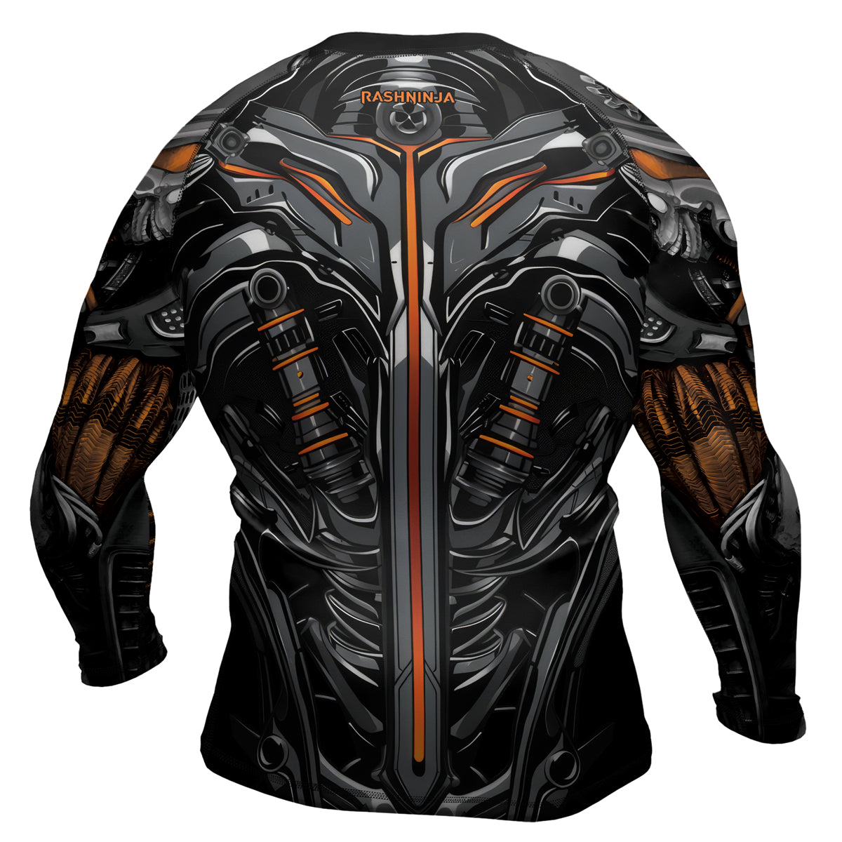 Rashninja Cyber Armor Vanguard Men's Long Sleeve Rash Guard

