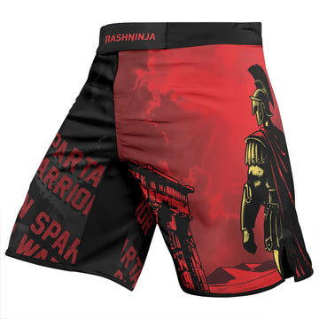 Rashninja Spartan Strike Force Men's Fight Shorts