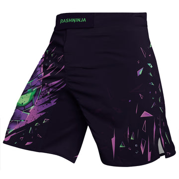 Rashninja Ninja Neon Venom Men's Fight Shorts