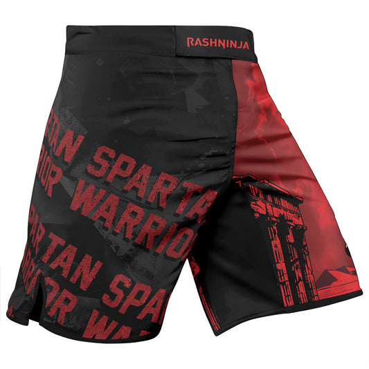 Rashninja Spartan Strike Force Men's Fight Shorts