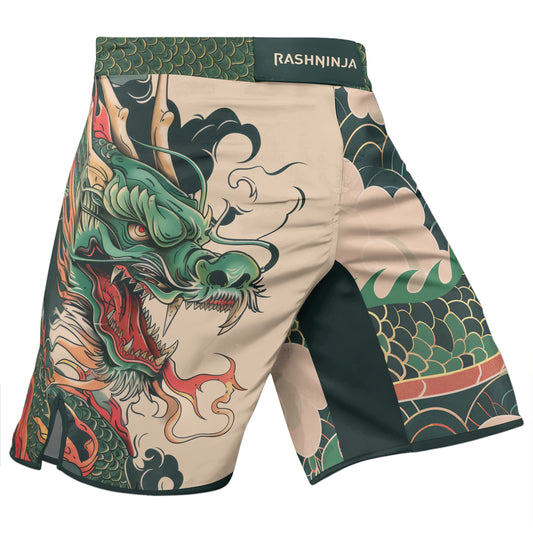 Rashninja Dragon Ascent Glory Men's Fight Shorts