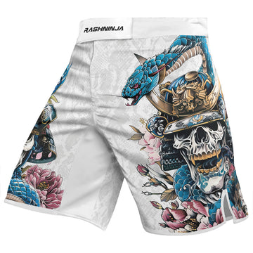 Rashninja Snake Samurai Spirit Men's Fight Shorts