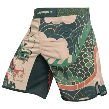 Rashninja Dragon Ascent Glory Men's Fight Shorts
