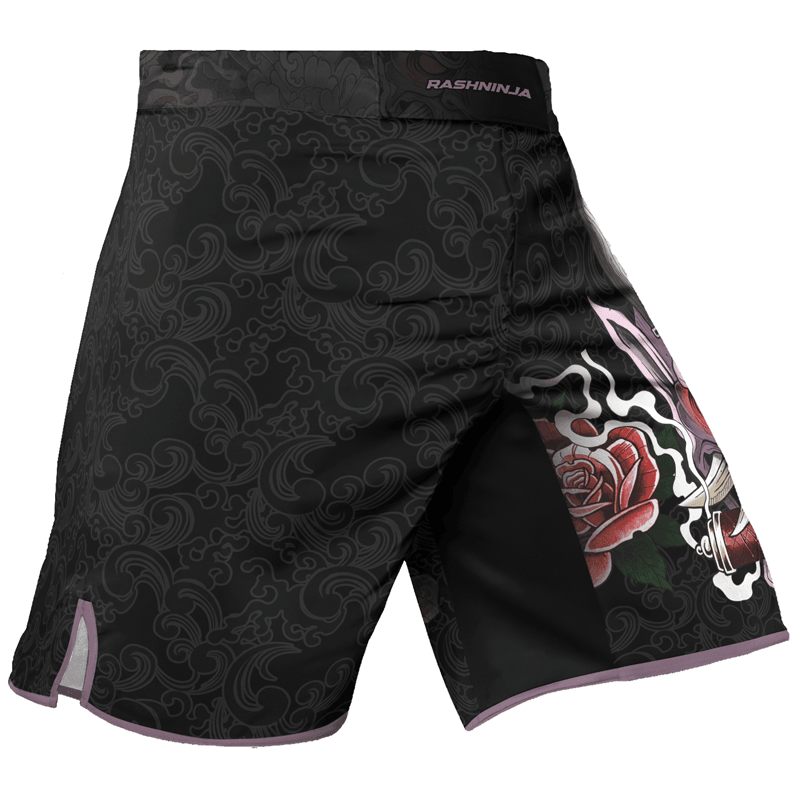 Rashninja Oni's Strength Men's Fight Shorts - Rashninja LLC