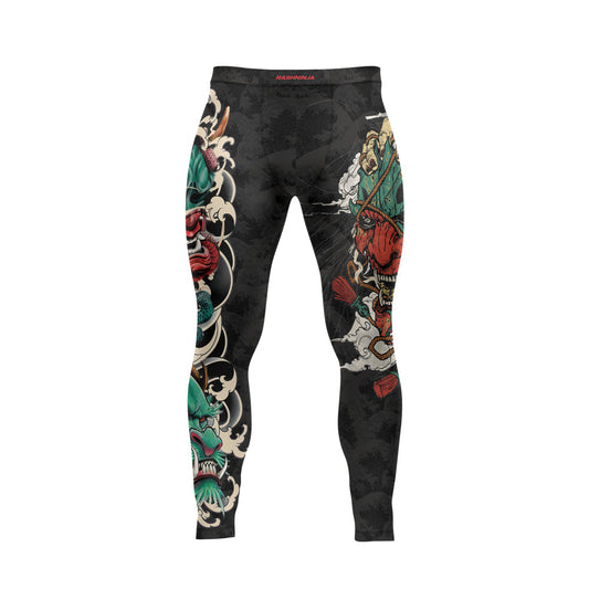 Rashninja Summoning Oni Men's Spats