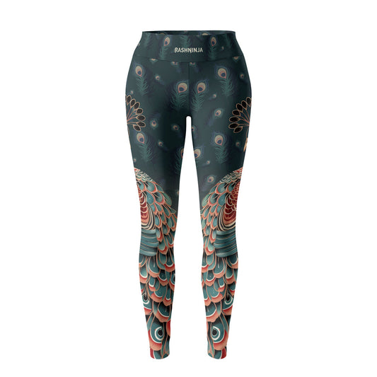 Rashninja Japanese Peacock Women's Leggings