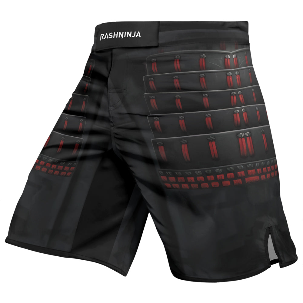 Rashninja Samurai Iron Armor Men's Fight Shorts