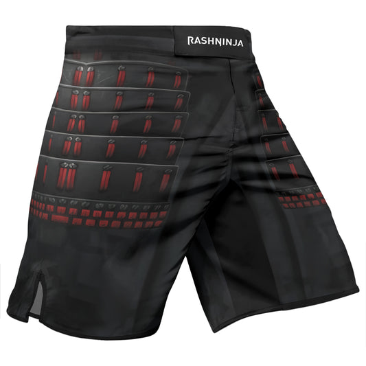 Rashninja Samurai Iron Armor Men's Fight Shorts