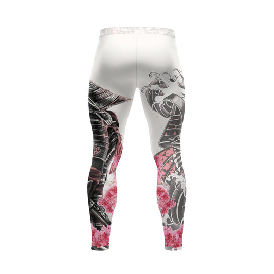 Rashninja Cherry Blossom Samurai Warrior Men's Spats