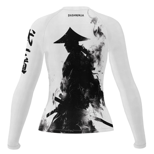 Rashninja Samurai Smoke Phantom Women's Long Sleeve Rash Guard
