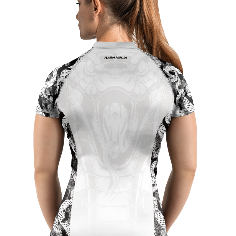 Rashninja Strong Snake Women's Short Sleeve Rash Guard