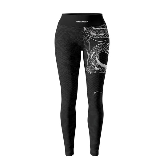 Rashninja Snake Lotus Women's Leggings