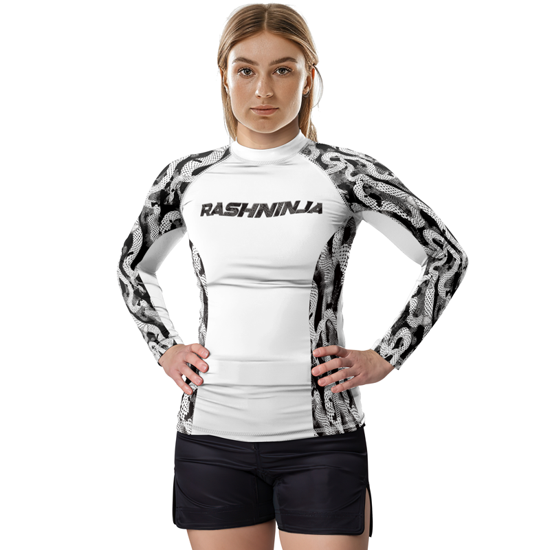 Rashninja Strong Snake Women's Long Sleeve Rash Guard