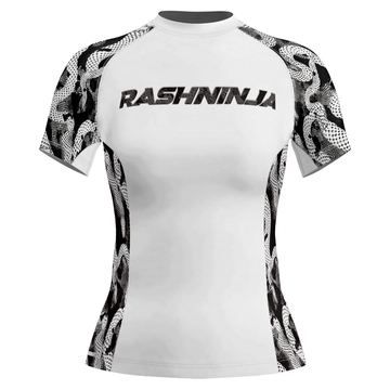 Rashninja Strong Snake Women's Short Sleeve Rash Guard