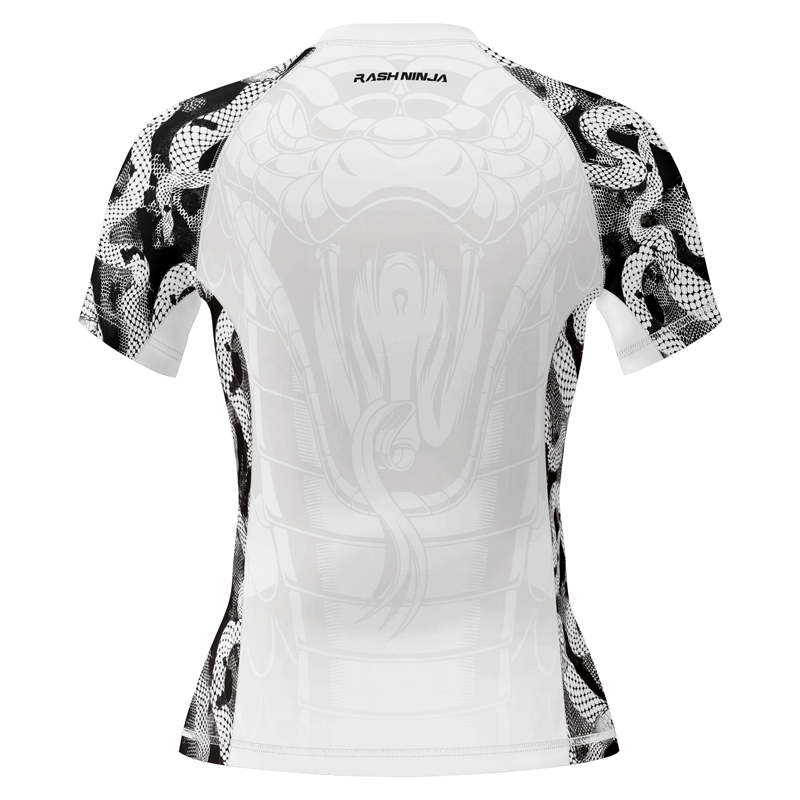 Rashninja Strong Snake Women's Short Sleeve Rash Guard