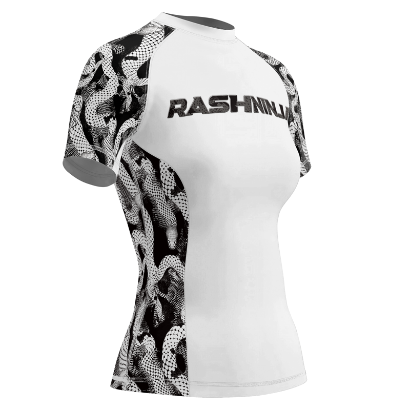 Rashninja Strong Snake Women's Short Sleeve Rash Guard