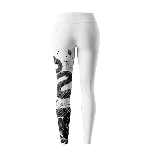 Rashninja Snake White Lotus Women's Leggings