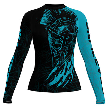 Rashninja Spartan Headguard Women's Long Sleeve Rash Guard