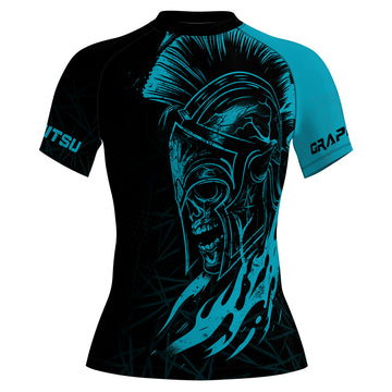 Rashninja Spartan Headguard Women's Short Sleeve Rash Guard
