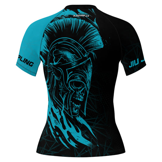 Rashninja Spartan Headguard Women's Short Sleeve Rash Guard