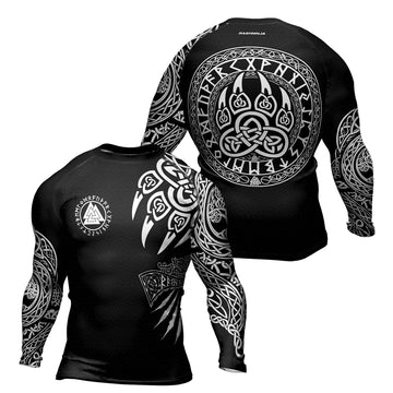 Rashninja Berserker’s Claw Men's Long Sleeve Rash Guard