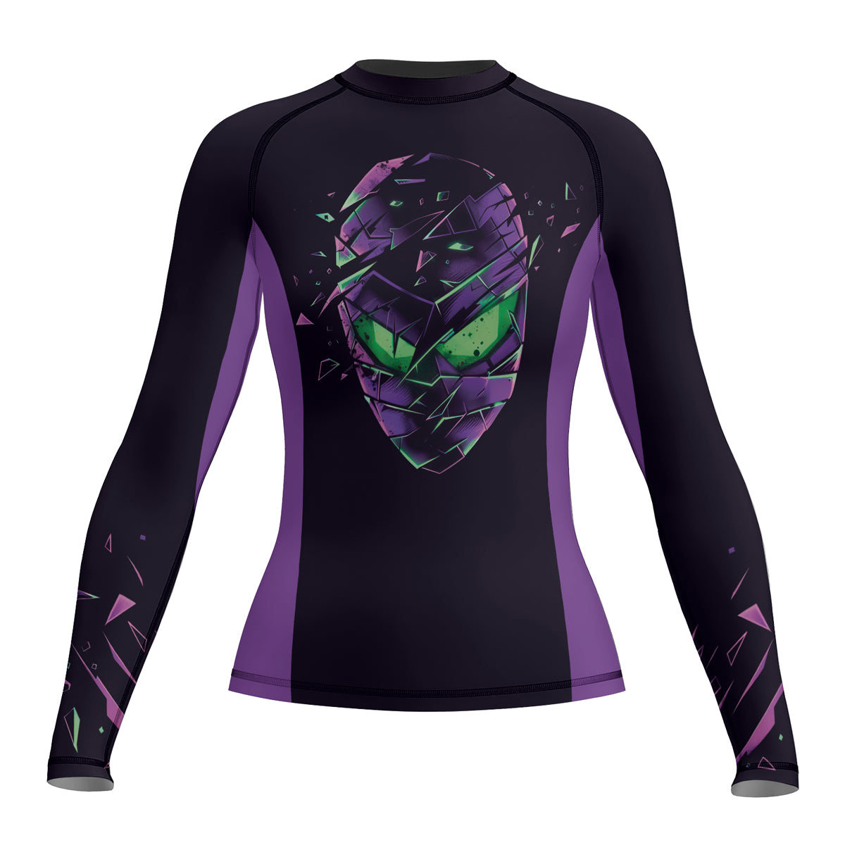 Rashninja Ninja Neon Venom Women's Long Sleeve Rash Guard