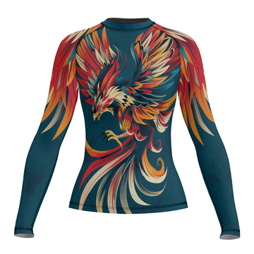 Rashninja Phoenix Storm Wing Women's Long Sleeve Rash Guard