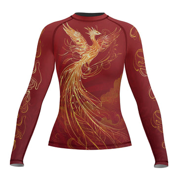 Rashninja Phoenix Eternal Glow Women's Long Sleeve Rash Guard