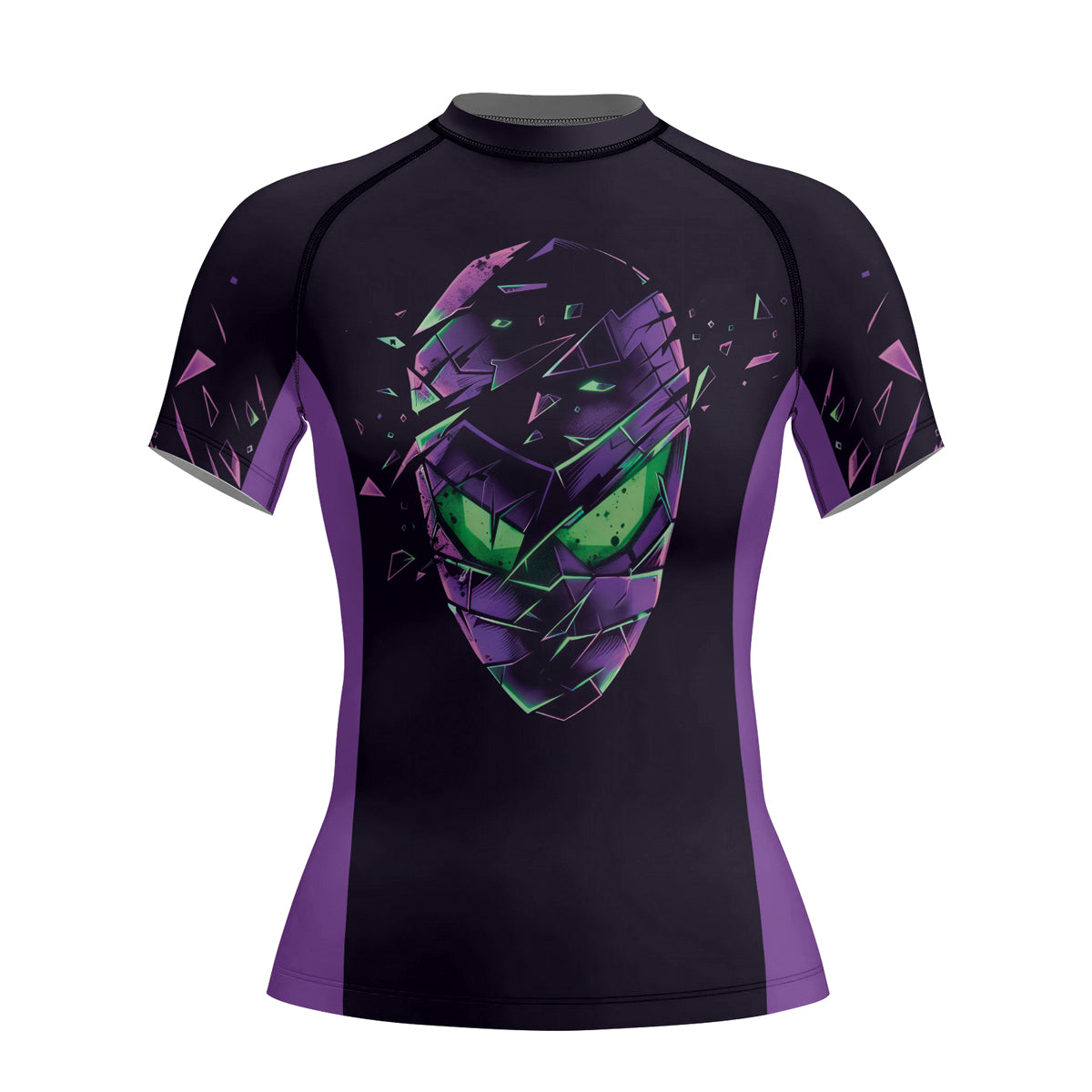 Rashninja Ninja Neon Venom Women's Short Sleeve Rash Guard